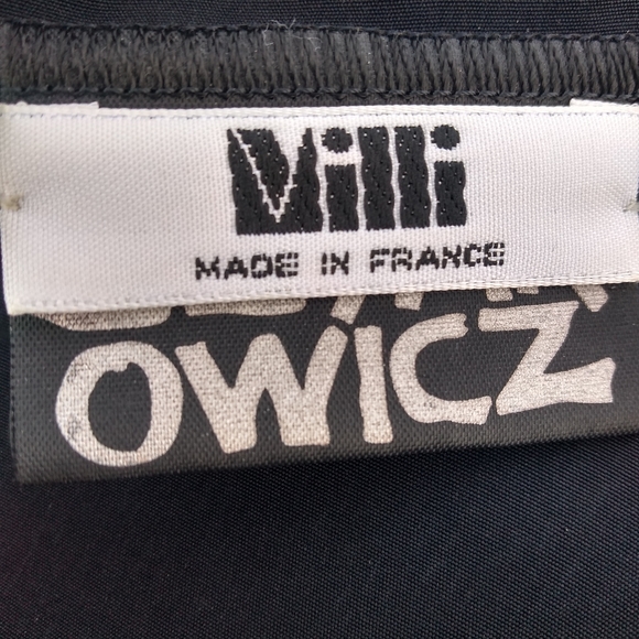 Milli Black Sheer Open Front Jacket, Size S, Pleated Hem & Cuffs, Flowy … - Picture 5 of 12